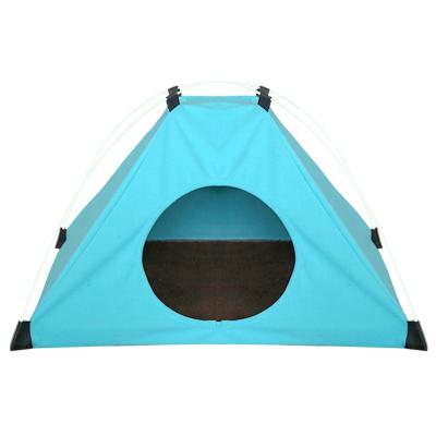 China Relipet Dog Cat Portable Waterproof Camping Tent Viable Pet Travel Tent Bed for sale