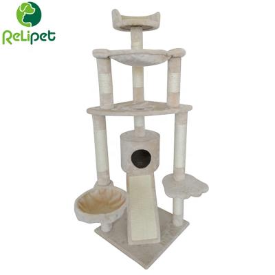 China Various promotional goods stocked using the Cat Tree House 12.6kg high quality wood for sale