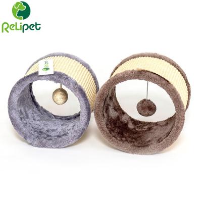 China New Product Wholesale Stocked Hot Selling Cat Scratching Tape Roller With Heavy Duty Sisal Scratching Surface for sale