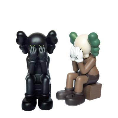 China Indoor Cartoon Sculpture Europe Kaw Resin Home Decor Toys Kaw Action Figure for sale