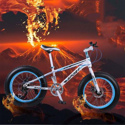 China Sand Bicycle Top Selling Price Good 20 Inch Fat Tire Fat Bike 4.0 Tire Snow Bike Kid's Bicycle For Road Use for sale