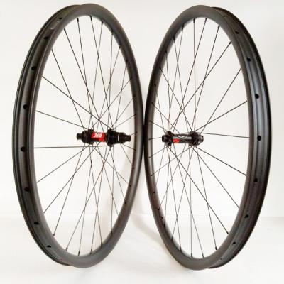 China Mountain Bikes 700c Mountain Bike Wheel Set Ultralight 35mm Wide Carbon Wheel Size 33mm Wide Carbon Fiber Wheel 700c for sale