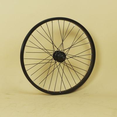 China BMX bicycle wheel set bicycle wheel 36 holes 20 inch small bicycle wheelset for sale