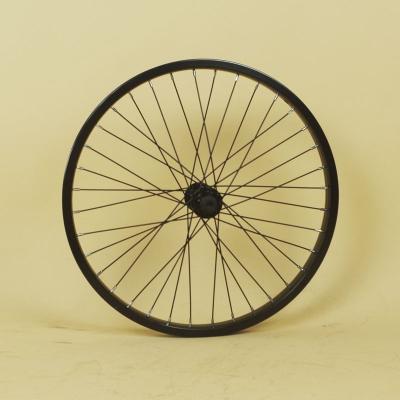 China BMX 20 inch bicycle wheelset fixie bike rim wheel small bike 36 holes front wheel and rear wheel for sale