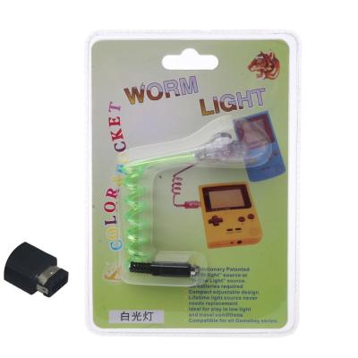 China For New Game Boy External Light Worm GBC Console LED High Quality Flexible Lamps For Nintendo Gameboy for sale