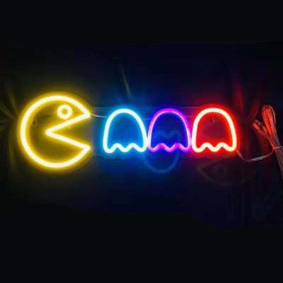 China Eco - Friendly Custom Neon Sign Led Room Wall DIY Decor Lamp Game Icon Light for sale