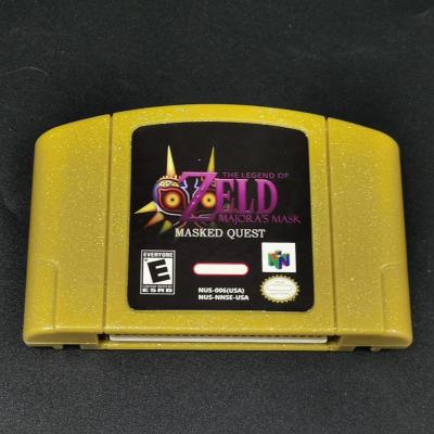 China Abs The Legend - Of Majora's Mask Or Masked Quest 64 USA Version Game Cartridge N64 Bit Cartridge for sale