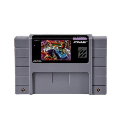 China Turtles Iv 4 Turtles In Time - USA Version Action Game Card For Snes 16 Bit Video Game Cartridge JC223 for sale