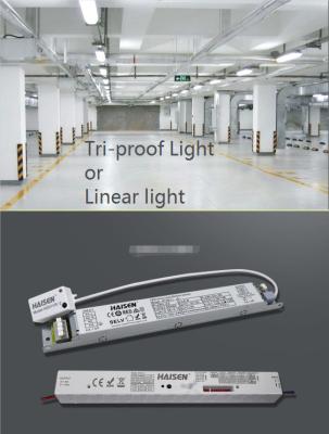 China 40W Power Isolated LED Emergency Driver 0.4A Current For Batten Light for sale