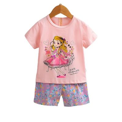 China New Arrival Children's Pajamas Summer Pajamas Kids Sets Low Price Children's Summer Pajamas for sale