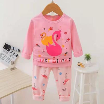 China Wholesale & Drop-shipping Casual 2021 Unicorn Dino Christmas Pajamas Kids Swan Sleepwear Children Christmas Pajamas for sale