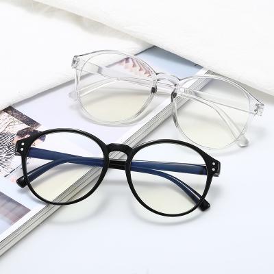 China Item High-end Exquisite Classic Round PC Material High Quality Custom Shot Glasses Women Anti-blue Light Eye Protection Glass for sale