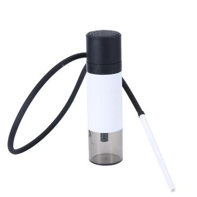 China Hot Selling Large Smooking Shisha 25cm Shisha Portable Hookah Acrylic Silicon Metal With Luxury Gift Box Plastic Car Shisha Hookah Set for sale