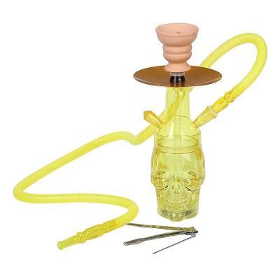 China New Design Cheap Smooking Shisha Electronic Hookah Hookah Fancy LED Shisha Cup Portable Acrylic Hookah for sale