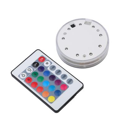 China Wholesale Waterproof Rechargeable Waterproof Shisha Accessories Multi-colors Hoohah Sheesha LED Light Remote Control USB Charging for sale