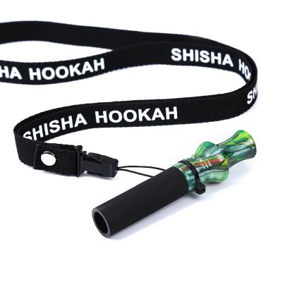 China Hookah Tool Shisha Tool Silicone Mouthpiece Accessories Hookah Mouthpieces Hookah Bags Plastic Suction Mouthpiece Hang Rope Shisha Smoking Mouth for sale