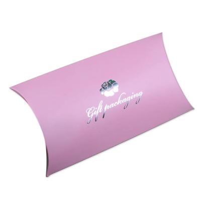 China Hot Selling Recycled Materials Hair Extension Pink Wig Boxes Custom Logo Packaging for sale