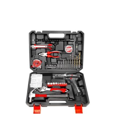 China Furniture Household Electric Drill Tool Kit Hardware Daily Electrician Toolbox Daquan Special Multifunctional Special Tools for sale