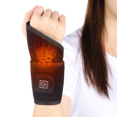 China Hand USB Powered Hand Warmer Pad Massage Wormwood Electric Hot Compress Three Setting Heating Pain Relief for sale