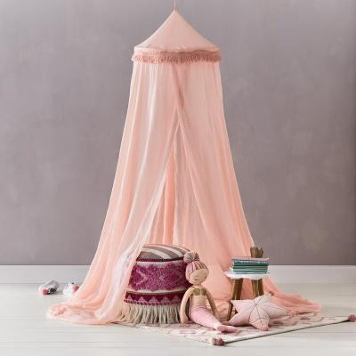 China Kid Baby Bed Canopy Canopy Bedspread Mosquito Net Curtain Bedding Around Poly Dome Tent Cotton for sale