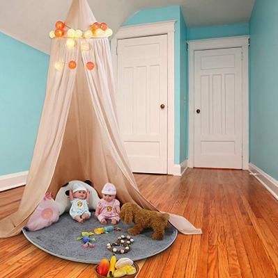 China Folded Mosquito Net Canopy, Princess Canopy Dome Princess Bed Tents Children's Room Decorate For Baby Kids Revealing Indoor Play for sale