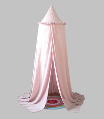 China Folded Hanging Canopy for Nursery Mosquito Net, 100% POLY Bed Canopy for Girls for sale