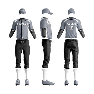 China Team Name Number Shorts Summer Team Name Number Shorts Sleeved Baseball Suit Breathable Comfortable Printed Uniform Antibacterial Factory Customized for sale