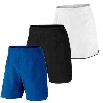 China Shorts Wholesale Empty Tennis Shorts Custom Sweat Shorts Simple White Running for sale