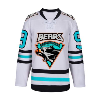 China Shirts & Cheap Tops Ice Hockey Custom Sublimated Unique Jerseys Pro Quality Porcelain for sale