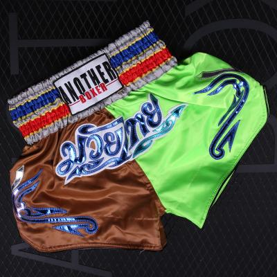 China Wholesale Comfy Muttahida Majlis-e-Amal Shorts Custom Fight Pants Muay Thai Men's Shorts Heads Boxing Sanda Clothes Warriors Shorts for sale