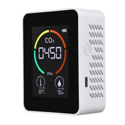 China Portable CO2 Detector Mini In CO2 Concentration Monitor 10-70%RH Indoor Air Quality Monitoring for sale