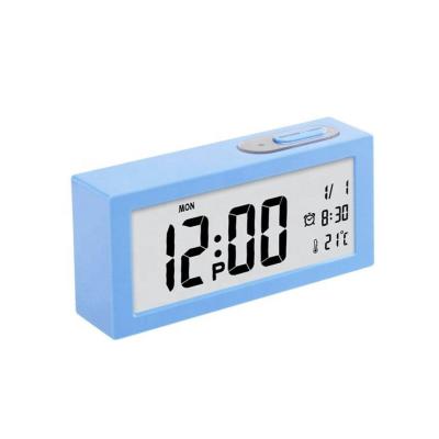 China Nap Function Antique Style Temperature Display Smart Digital Desktop Alarm Clock For Bedroom for sale