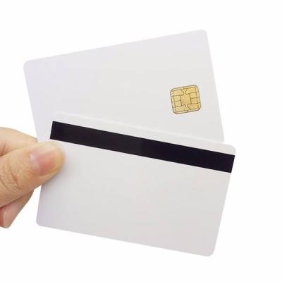 China Original Waterproof / Waterproof FM4428 RFID Smart Card Contact IC Card With Numbers Printing for sale