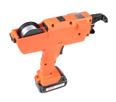 China 6mm-25mm Automatic 6-25mm Rebar Tying Machine Lithium Battery Cordless Tying Machine for sale