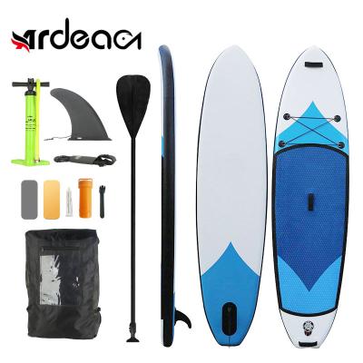 China Wholesale Ardea Unisex Layer Paddle Board Single Reinforced Paddling Foldable Fishing Supple Inflatable Cheap Surfing Stand Up Surf Board for sale