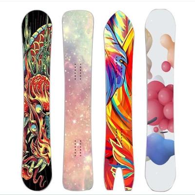 China Wholesale Cheap Custom OEM Sandwich Ski Camber Powder Wood + Fiberglass + Poplar ABS Snowboard For Adult And Kids for sale