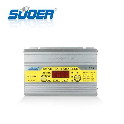 China Battery Suoer 12V 20A Standard Three Phase Fully Automatic Digital Charger OEM is Acceptable for sale