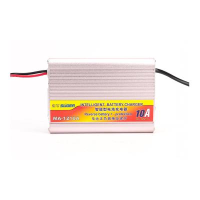 China Standard Battery Suoer Battery Charger 12V 10A Automatic Car Battery Charger With CE for sale