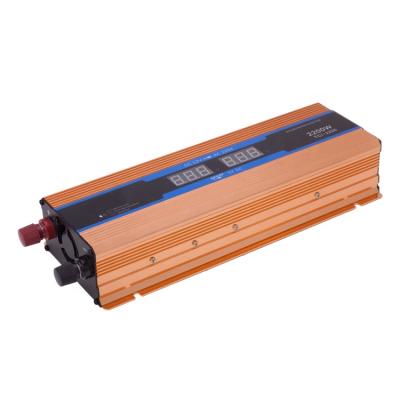 China High efficiency 2200w 12v 24v 48v pure sine wave to 110v 120v 220v power inverter 160*112*55mm for sale