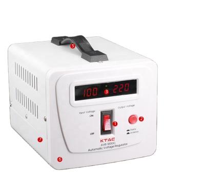 China Power 500VA/400W, Voltage Regulator Stabilizer Input SVC Range 80-270vac for sale