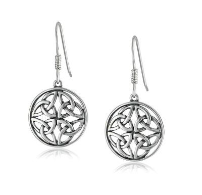 China 2021 New Classical Vintage  Followers Style Earrings Sterling Silver French Advanced  Earrings for sale