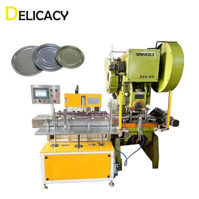 Cina La striscia automatica che alimenta Tin Can Manufacturing Machine For può coperchi 125mm fondo inferiore di 99mm in vendita