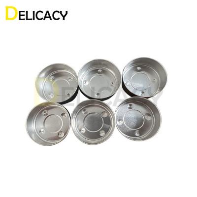 China Candle Storage Aluminum Cans Round Shape 1 Year Warranty à venda