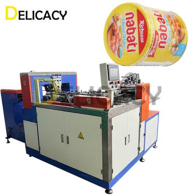 China Biscuit Can Body Locking Machine versiegelt Ihre Biscuit Container effizient zu verkaufen