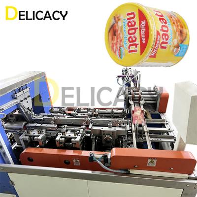 Cina Effortlessly Craft Biscuit Cans Making Machine With The Body Locking Machine Perfecting Sealing Precision in vendita