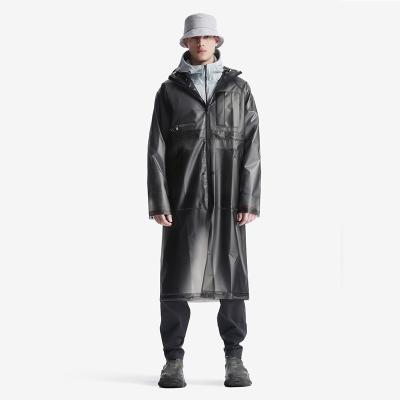 China OEM Men Rain Poncho Super Light Custom Unisex Outdoor Rain Jacket Waterproof Futuristic Raincoat Raincoat With Adjustable Length for sale