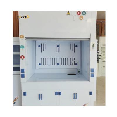 China Alkali Proof PP Fume Hood Lab Ventilatie kast Geïntegreerde structuur Te koop