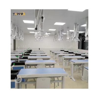 China Aluminium-plastic School Chemical Laboratory Room Accessories Kasten en stoel voor experimenten Te koop