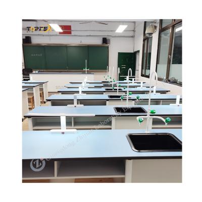 China Classic Style School Chemical Lab Furniture With Aluminum-plastic Material for sale