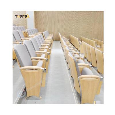 China Ergonomically Designed Heavy Duty Auditorium Fold Chair With Padded Seat for sale